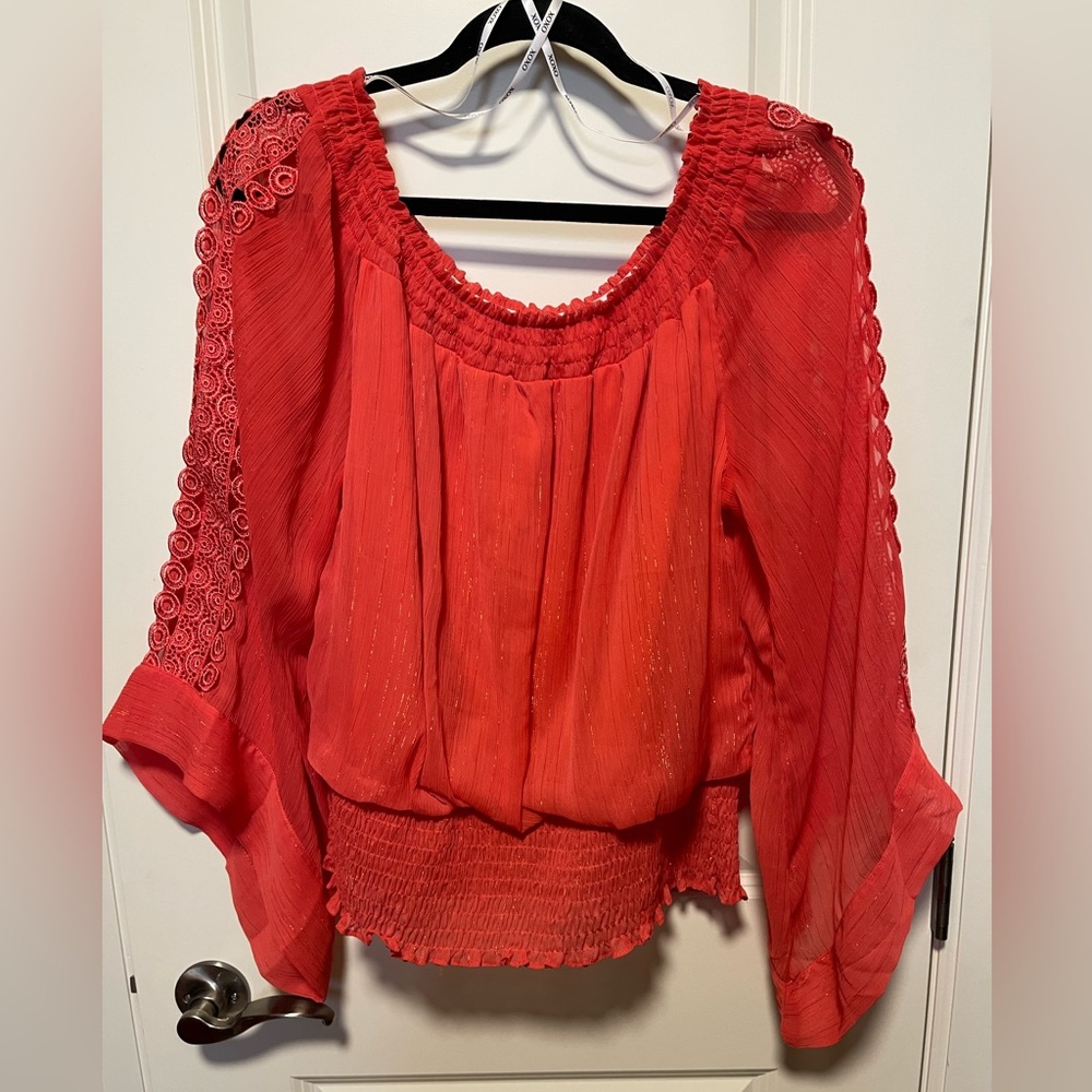 Blouse, size XL, lightly used, very good condition, orange-is color